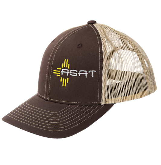 ASAT Brown Logo Hat - Structure